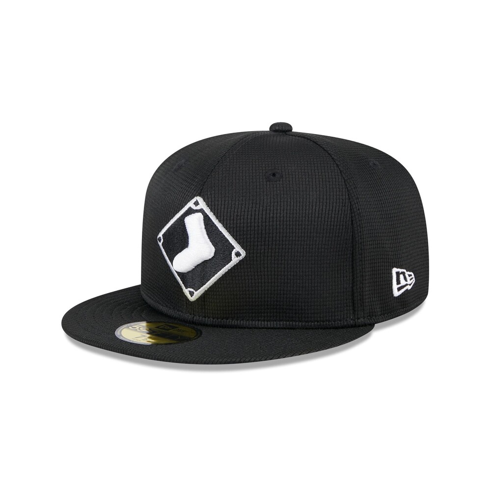 New Era Chicago White Sox 2025 Batting Practice Black 59FIFTY Fitted - Size 7